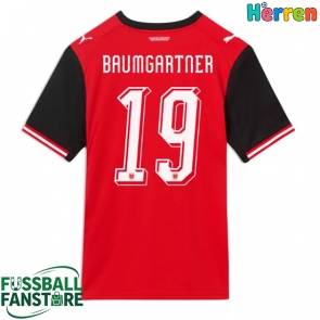 Österreich Christoph Baumgartner #19 Replik Heimtrikot WM 2026 Kurzarm